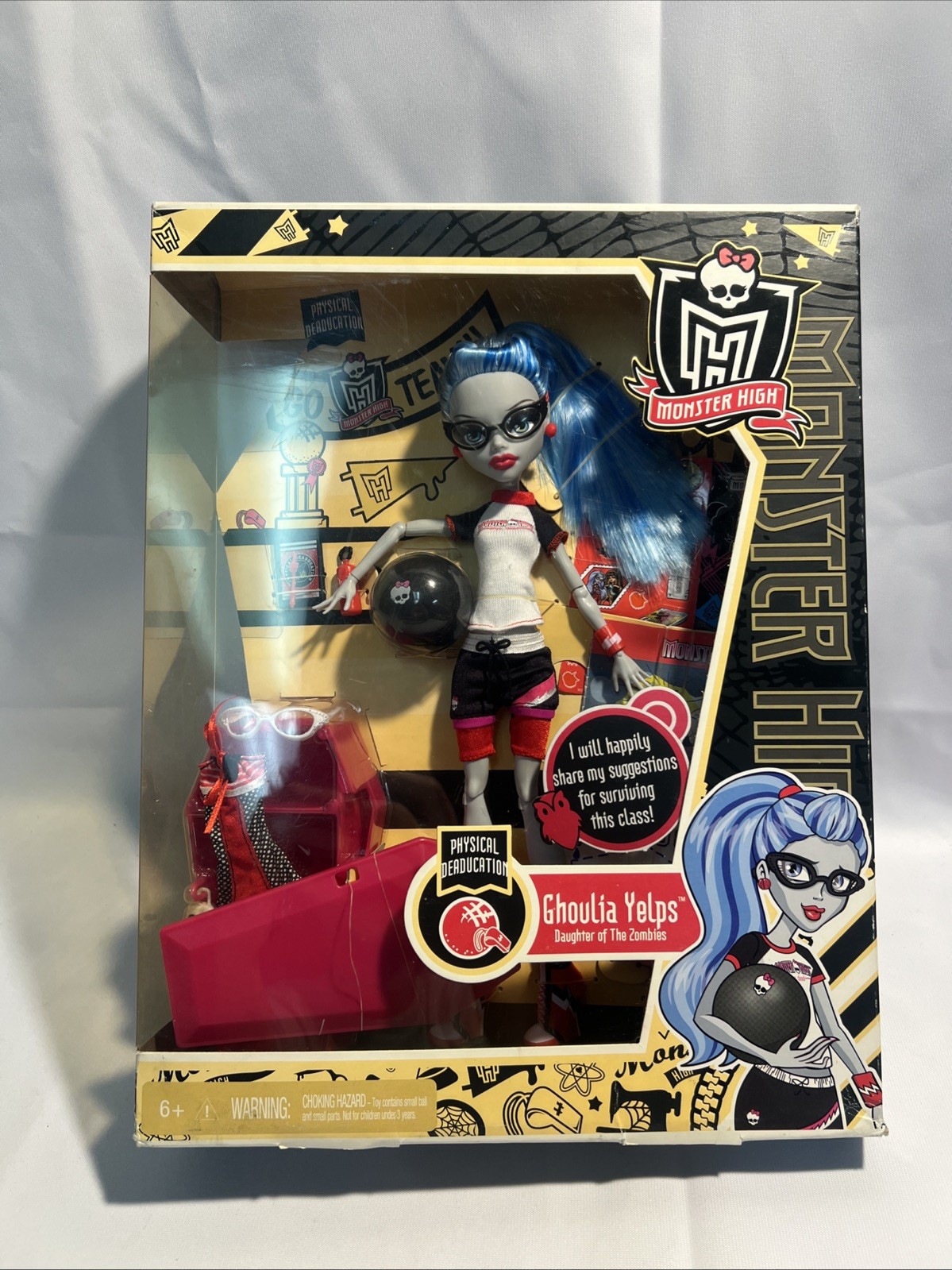 2011 Mattel Monster High Ghoulia Yelps Monster High Physical Deaducation