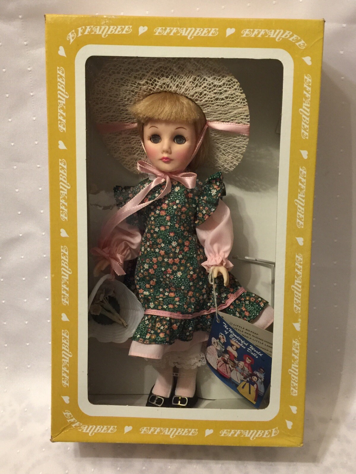 Vintage EFFANBEE Doll MARY MARY Storybook Dolls #1179 Box & Tag
