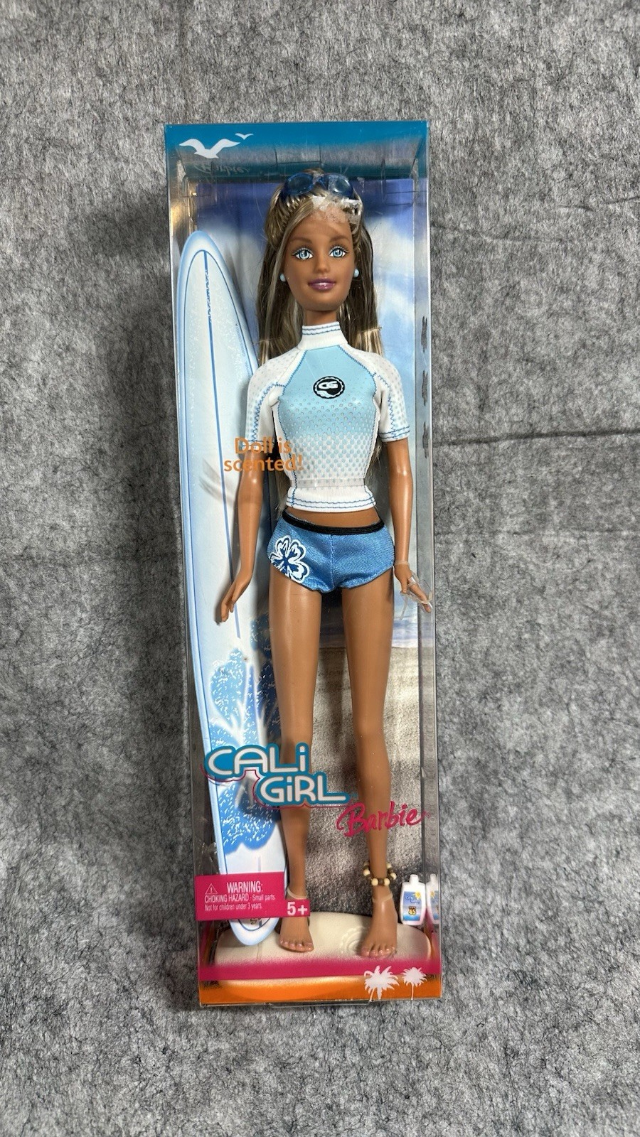 Barbie Cali Girl 2004 Mattel SCENTED Doll RARE Blonde Tan SURFER