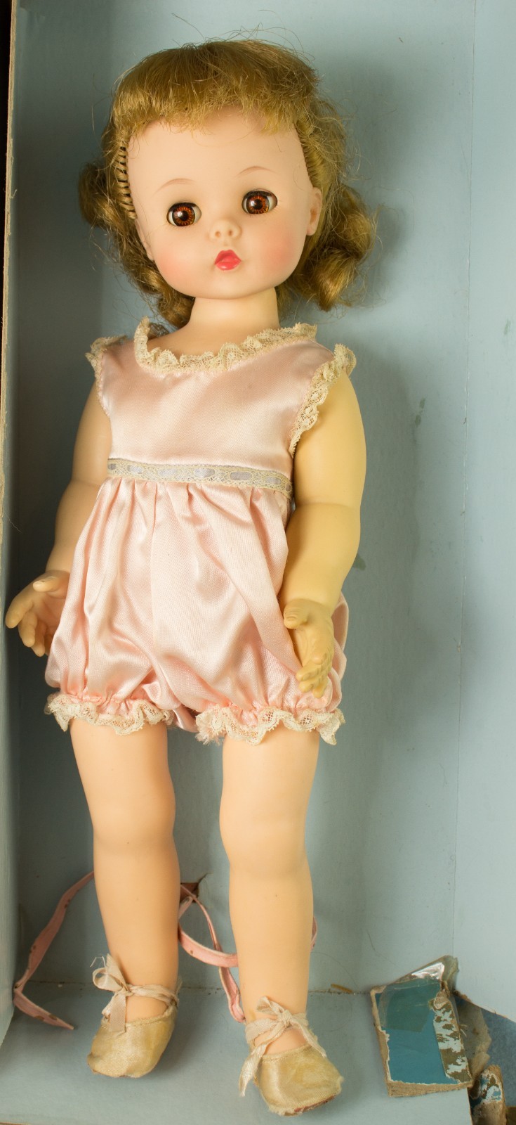 Vintage 1958 Madame Alexander Marybel The Doll That Gets Well Box & Accessories