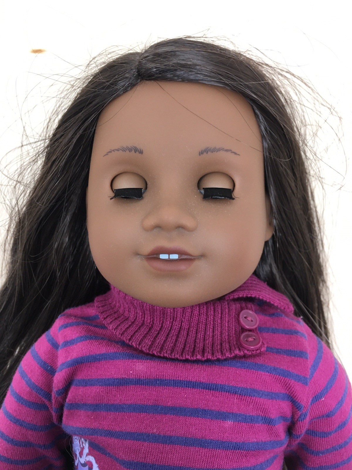American Girl 18″ Doll Just Like You #47 47 African American Sonali Mold 2013
