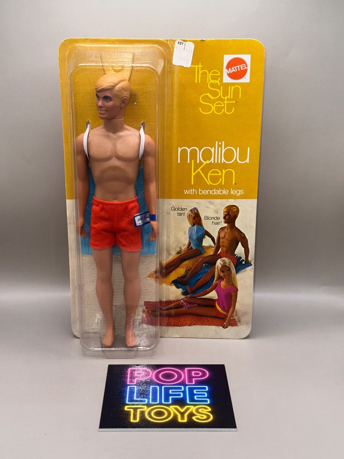 Vintage 1970 Mattel Barbie “The Sunset Malibu Ken” #1088 *NRFC*