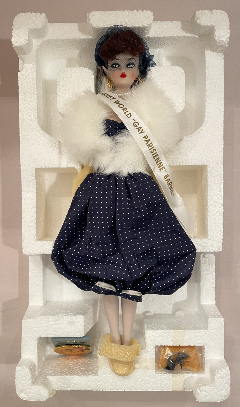 2025 SALE! SAVE 25% 1991 DISNEY PARISIENNE REHEAD PORC BARBIE RFB!