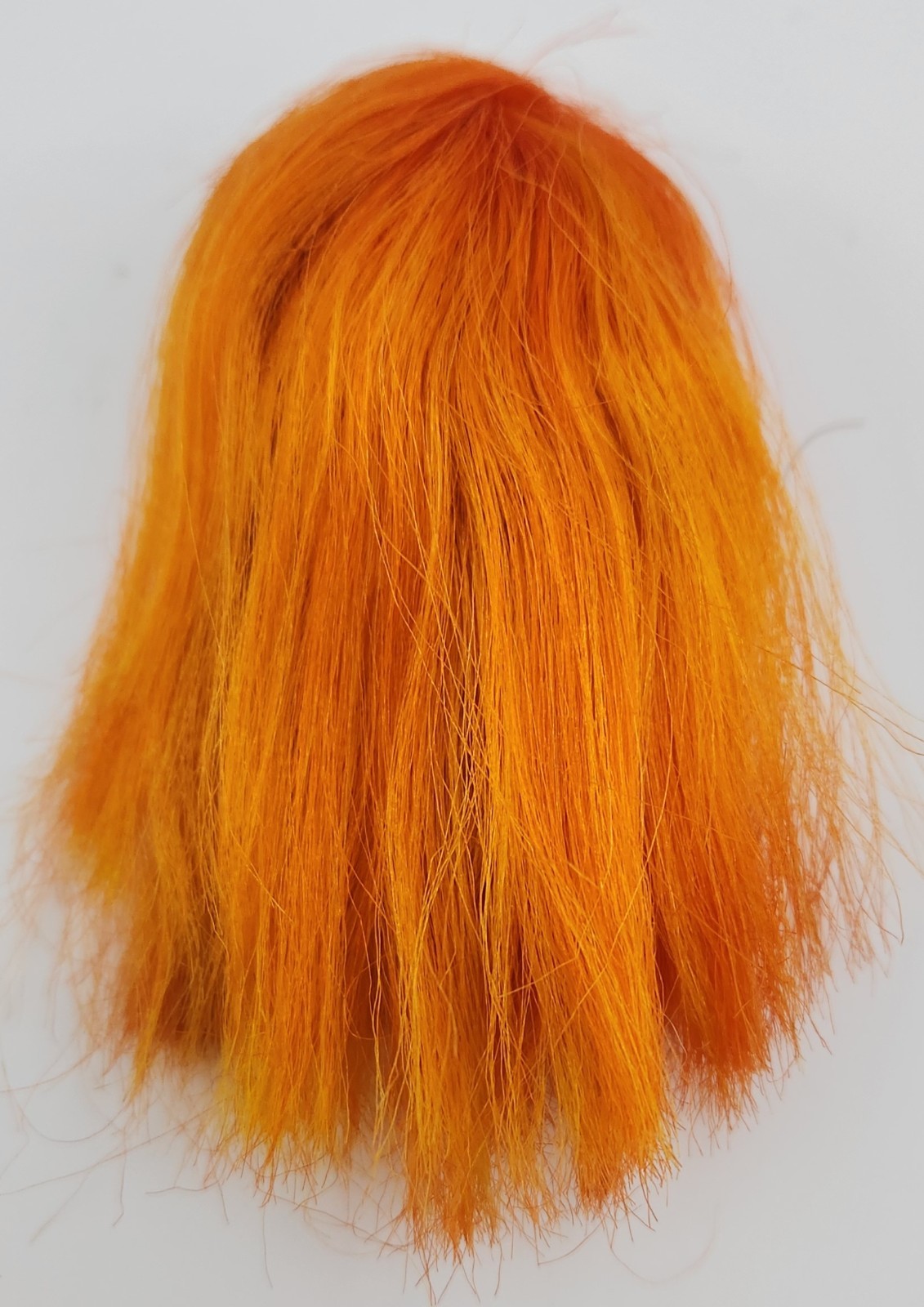 Vintage Color Magic Barbie Light Orange Colored Wig – Straight Hair – HTF