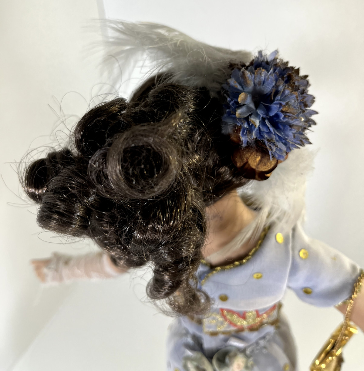 Kate by Kathleen Hill Pocelain Doll Collection Vintage Green Eyes