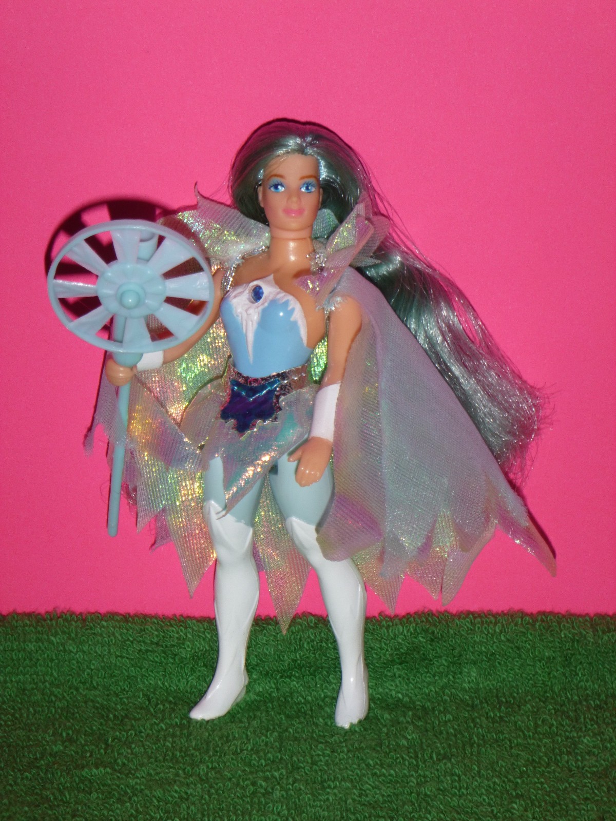 Vintage Princess Of Power ~ FROSTA doll + wand ~ 1984 1985 Mattel ~ She-Ra