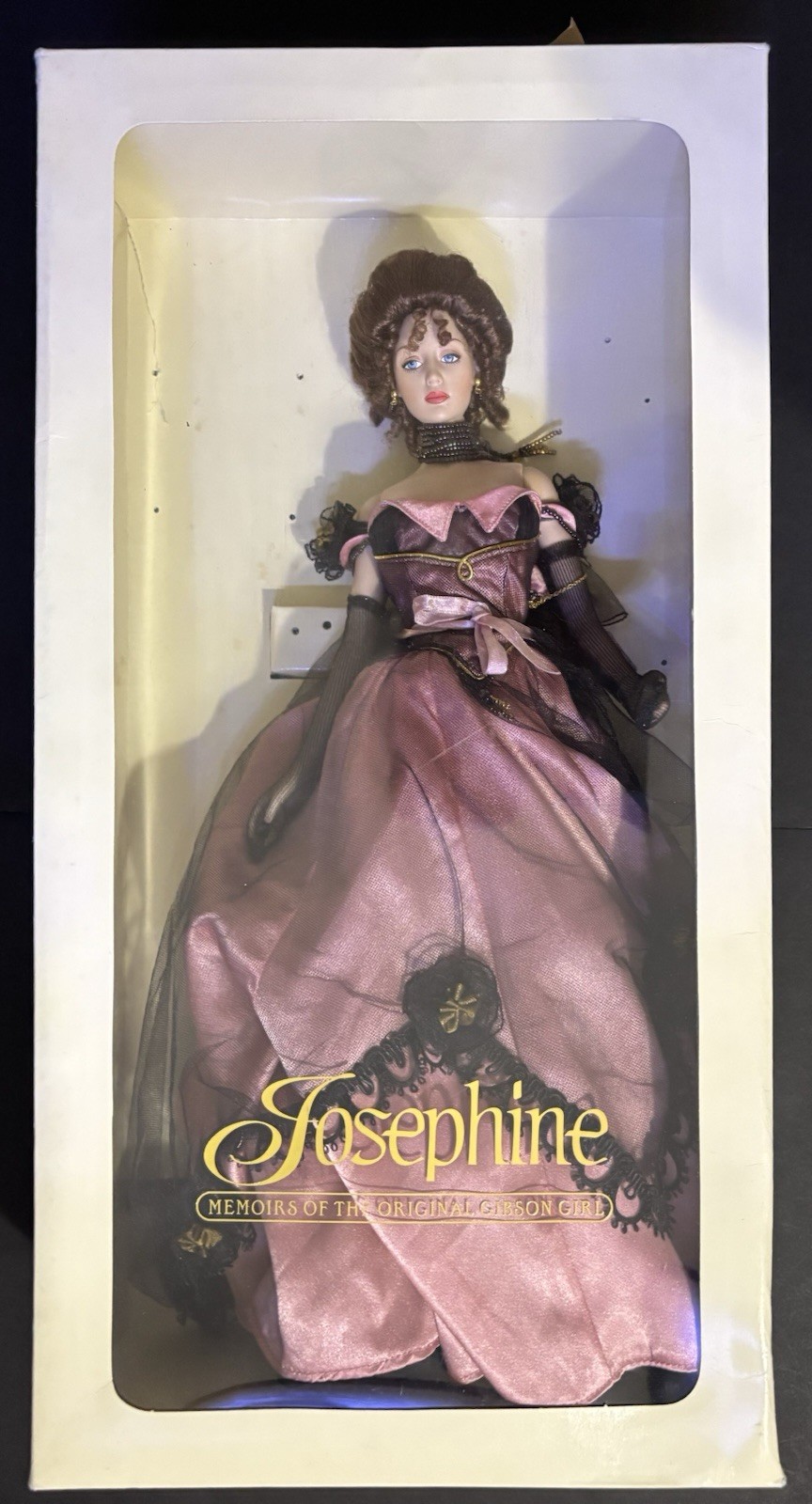 Josephine Doll Memoirs Of The Original Gibson Girl Franklin Mint Box *missing