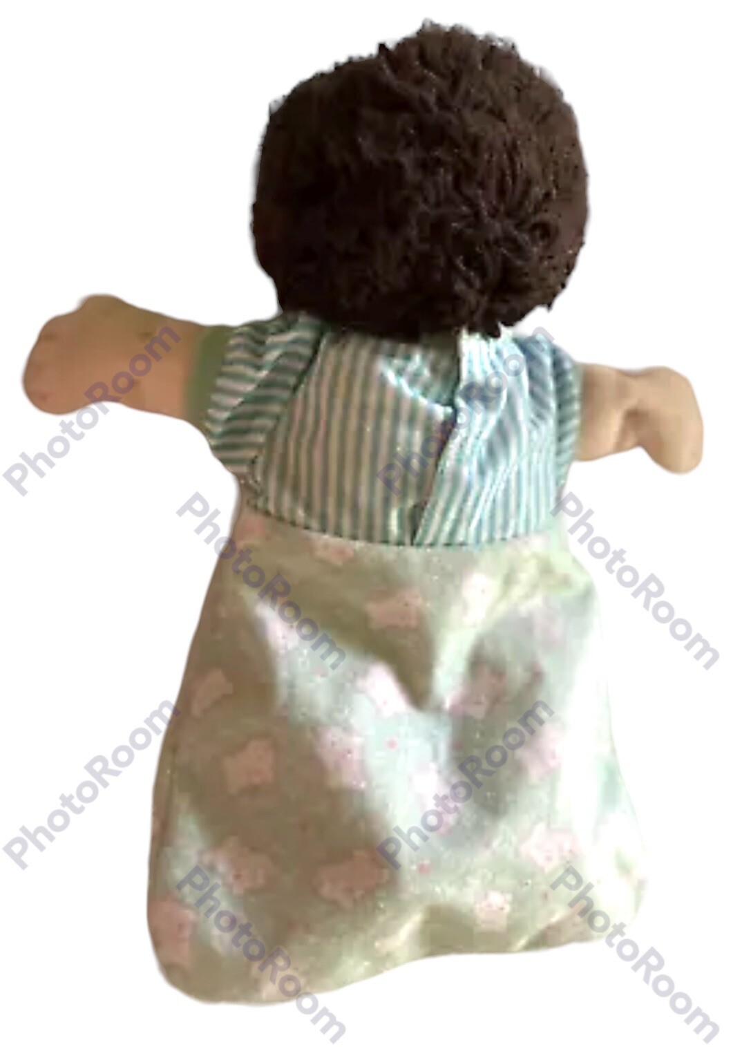 *Cabbage Patch Kid Brown Curly Hair 13″ Boy 1978/1982 Brown Eyes*