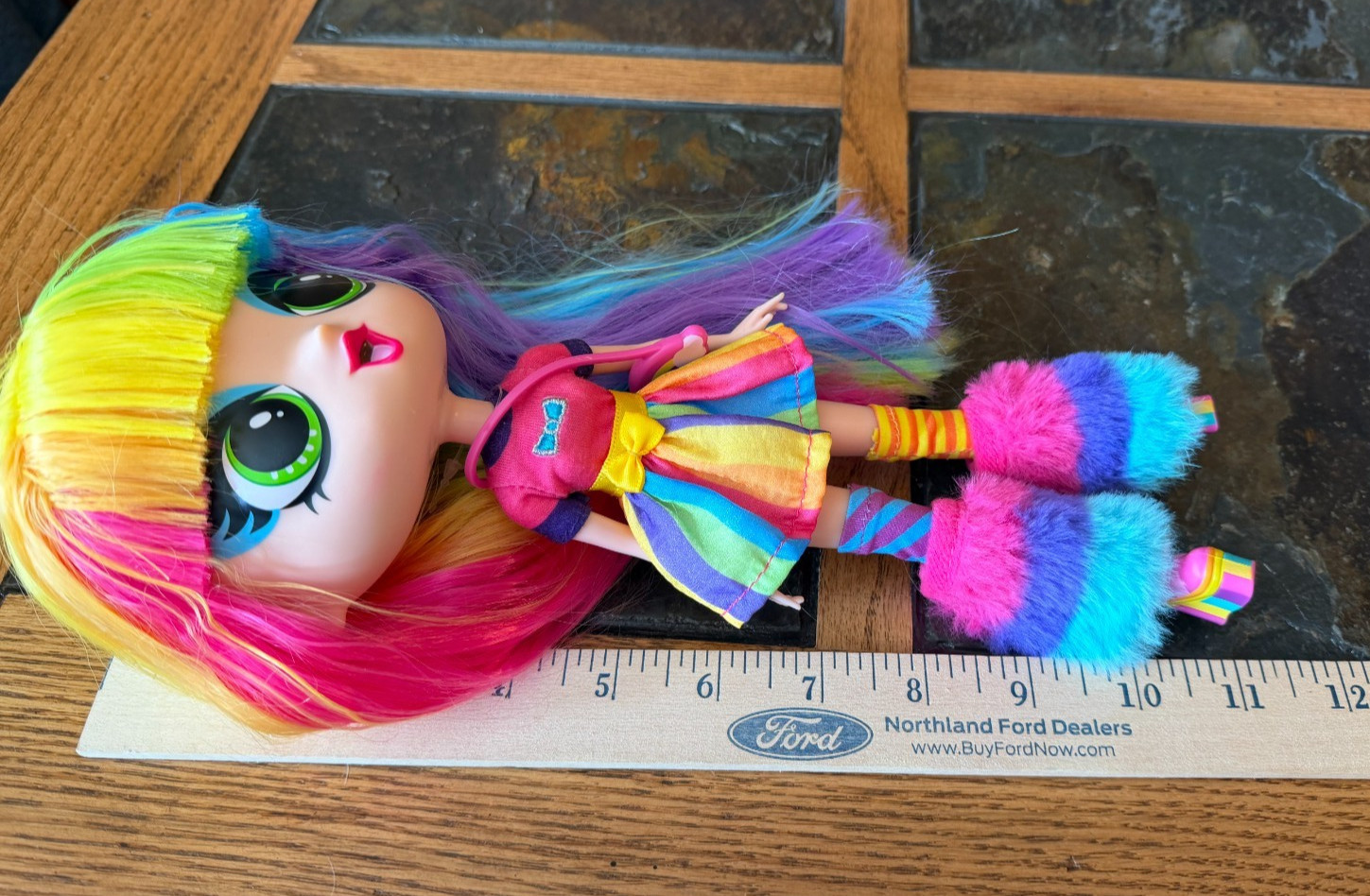 Decora Girls “Decora” Character Doll Rainbow Hair 11 inches