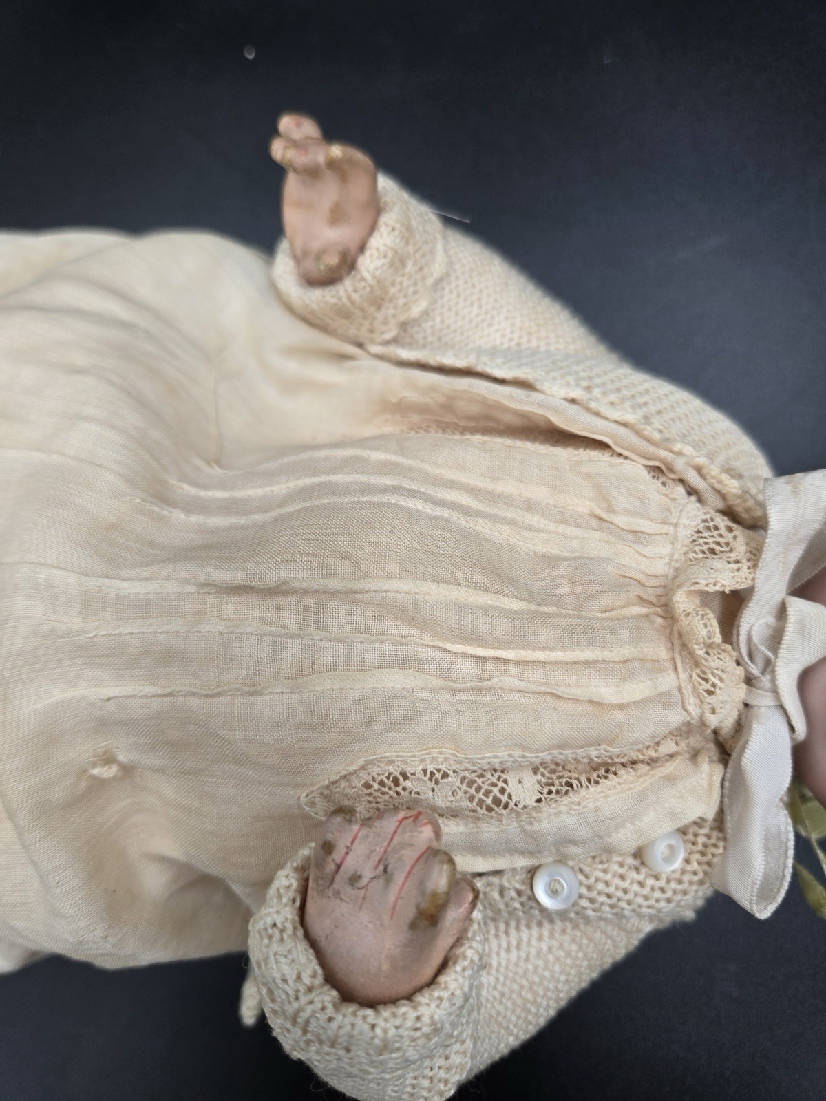 J.D. Kestner “Baby Jean” Solid Dome Bisque Antique Doll 10”