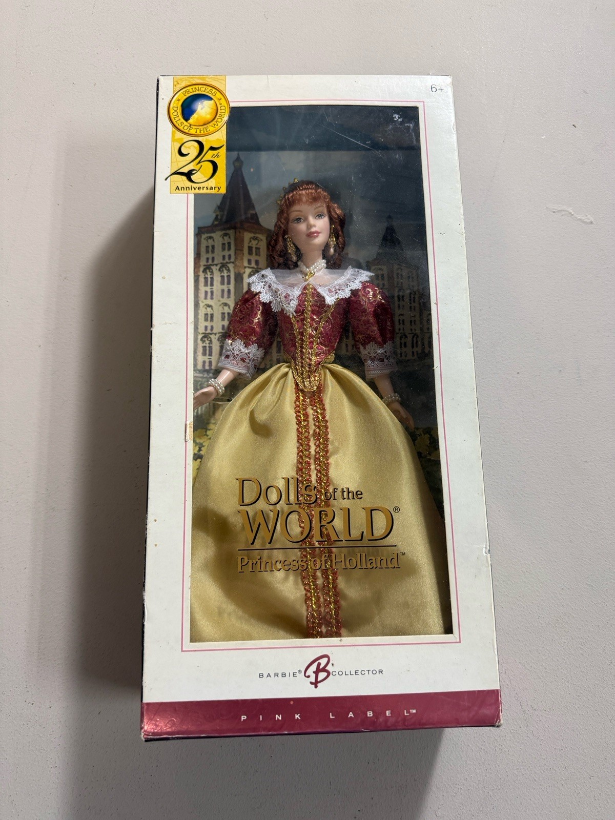 2005 Mattel Barbie PRINCESS OF HOLLAND Dolls Of The World In Sealed Box