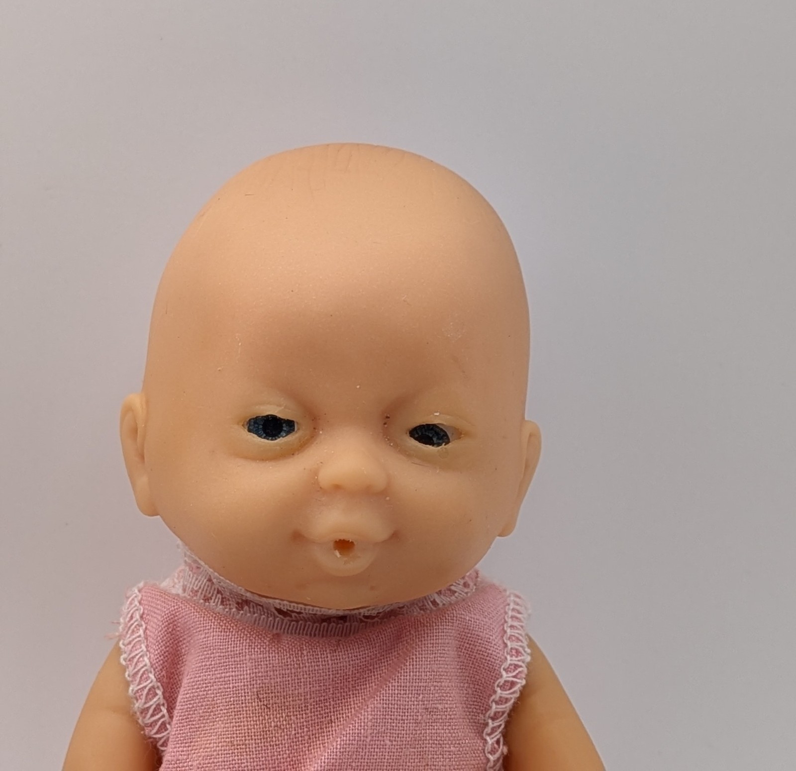 Vtg Realistic Anatomically Correct Twin Newborn Baby Dolls Boy & Girl 7″