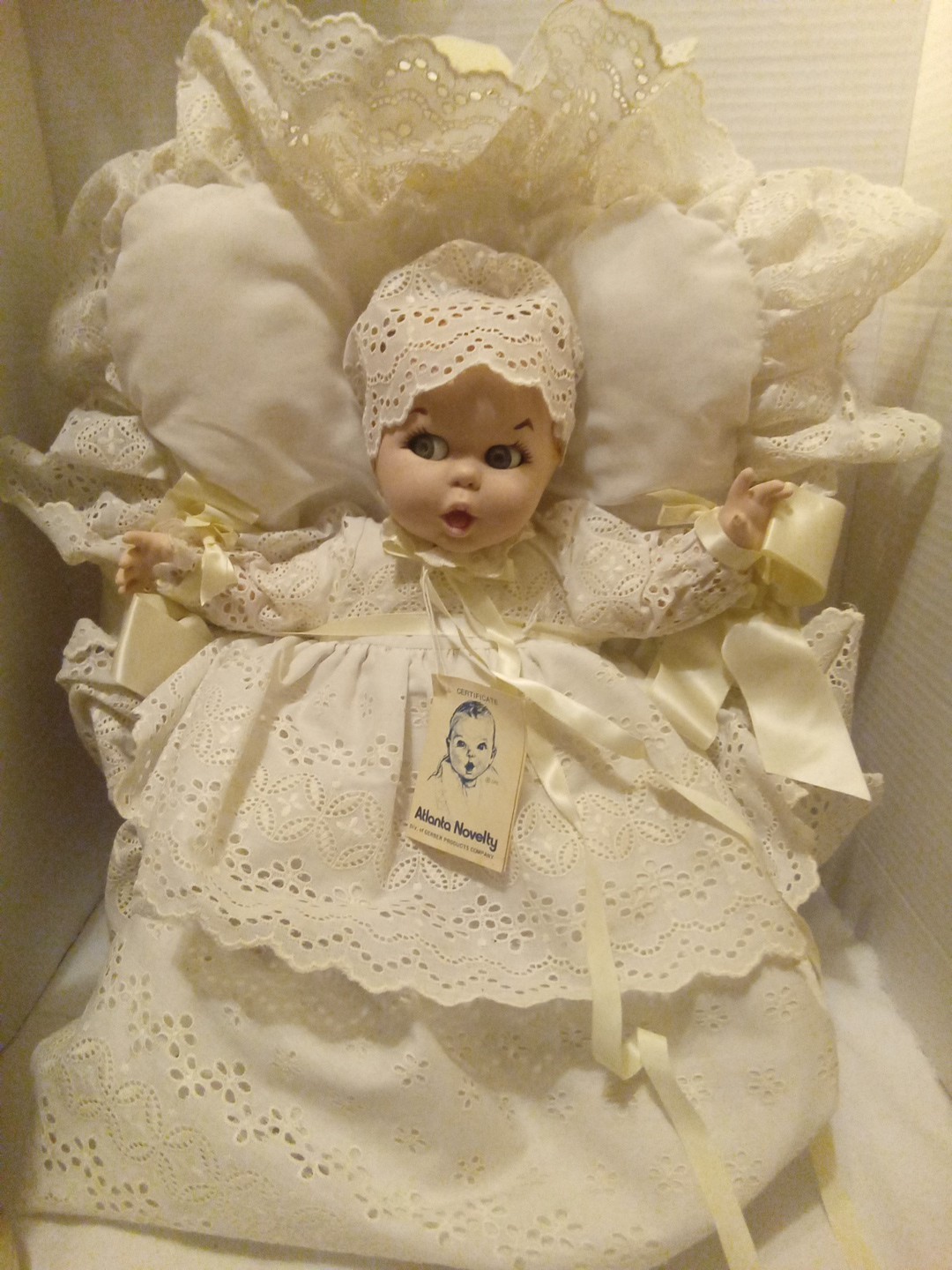 1st PORCELAIN Gerber Baby Doll – Atlanta Novelty Limited Edition 1981 MINT N/Box