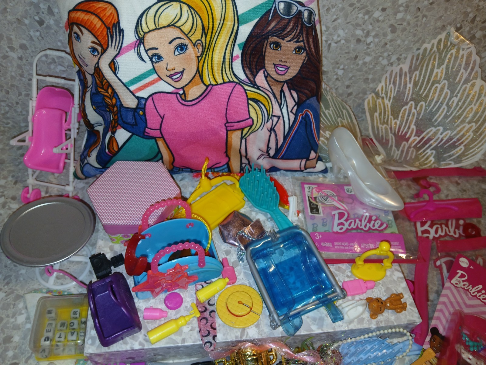 Barbie Type Random Accessories Lot 20+ Pieces