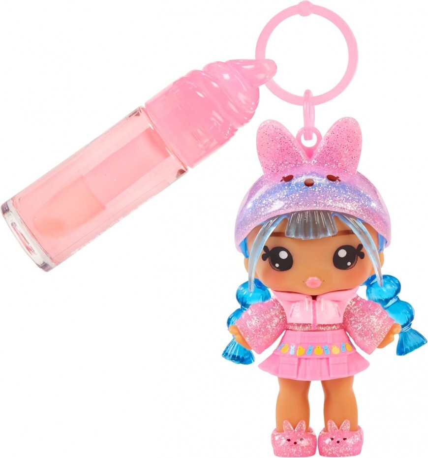 Yummiland Make Lipgloss Easter Peeps Maddie Mallows Doll [Pink, Scented!]