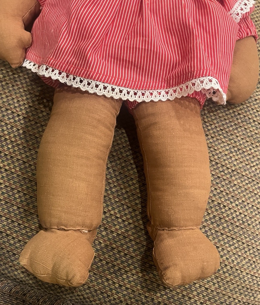Vintage Handmade Rag Doll