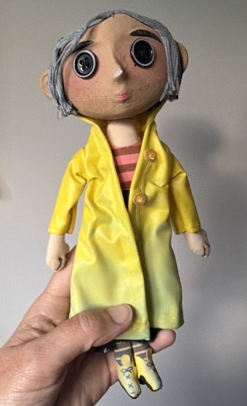 10-inch NECA Coraline Prop Replica Doll