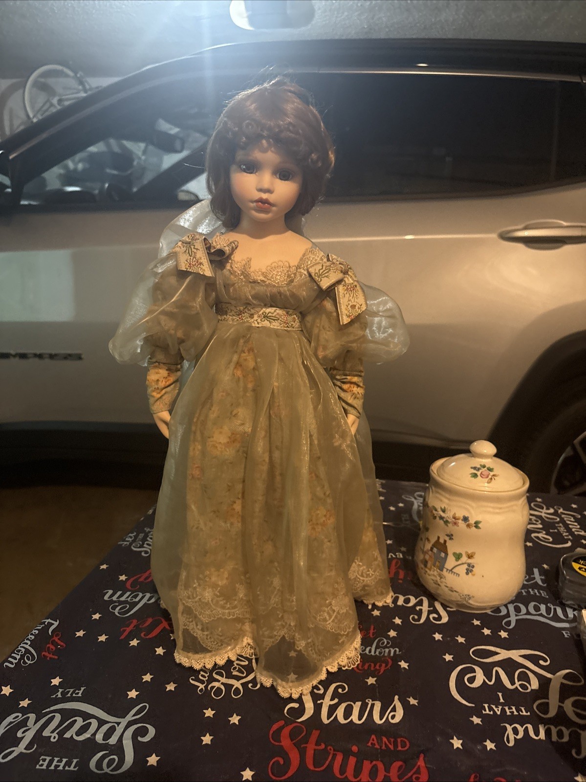 Vintage Collectible Porcelain Doll