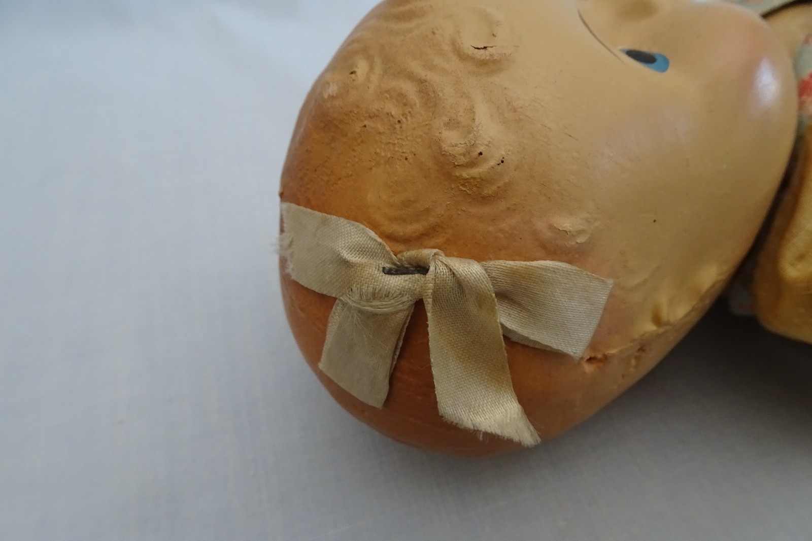 Antique 30s Composition Unbranded Doll Articulated Painted Face 11″ inches