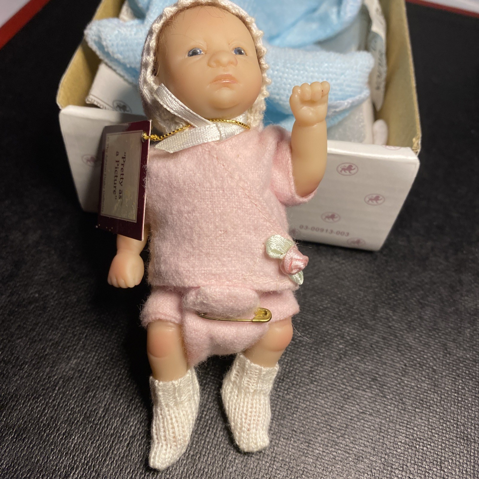 Ashton Drake Pretty as a Picture Baby Doll in Box with Shipper Box