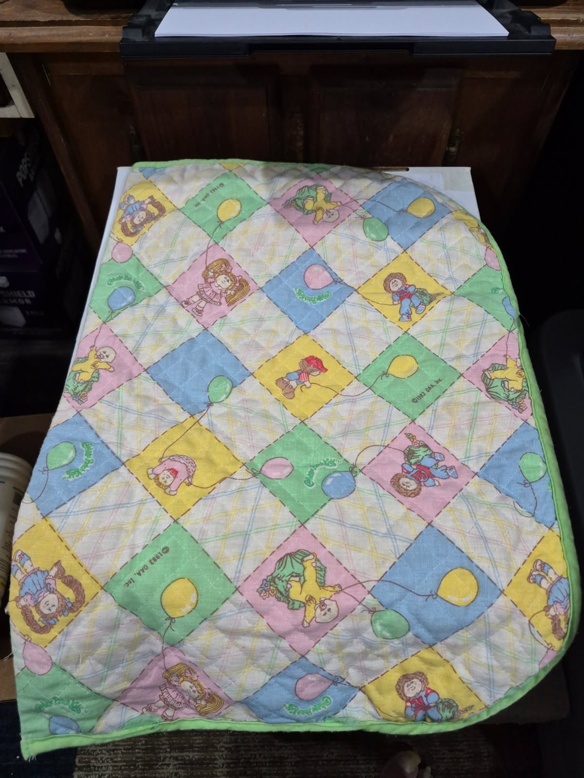 Cabbage Patch Kids Pouch Blanket Doll 1983 Vintage Collection U