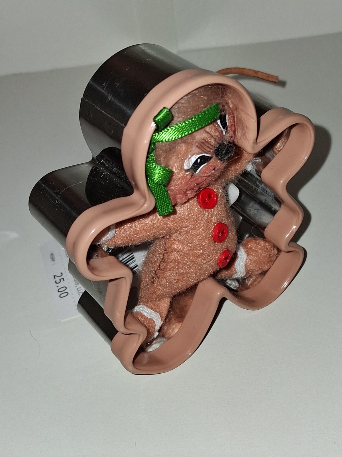 ANNALEE NEW 3″ COOKIE CUTTER MOUSE metal Cookie Cutter Gingerbread Mouse So Cute