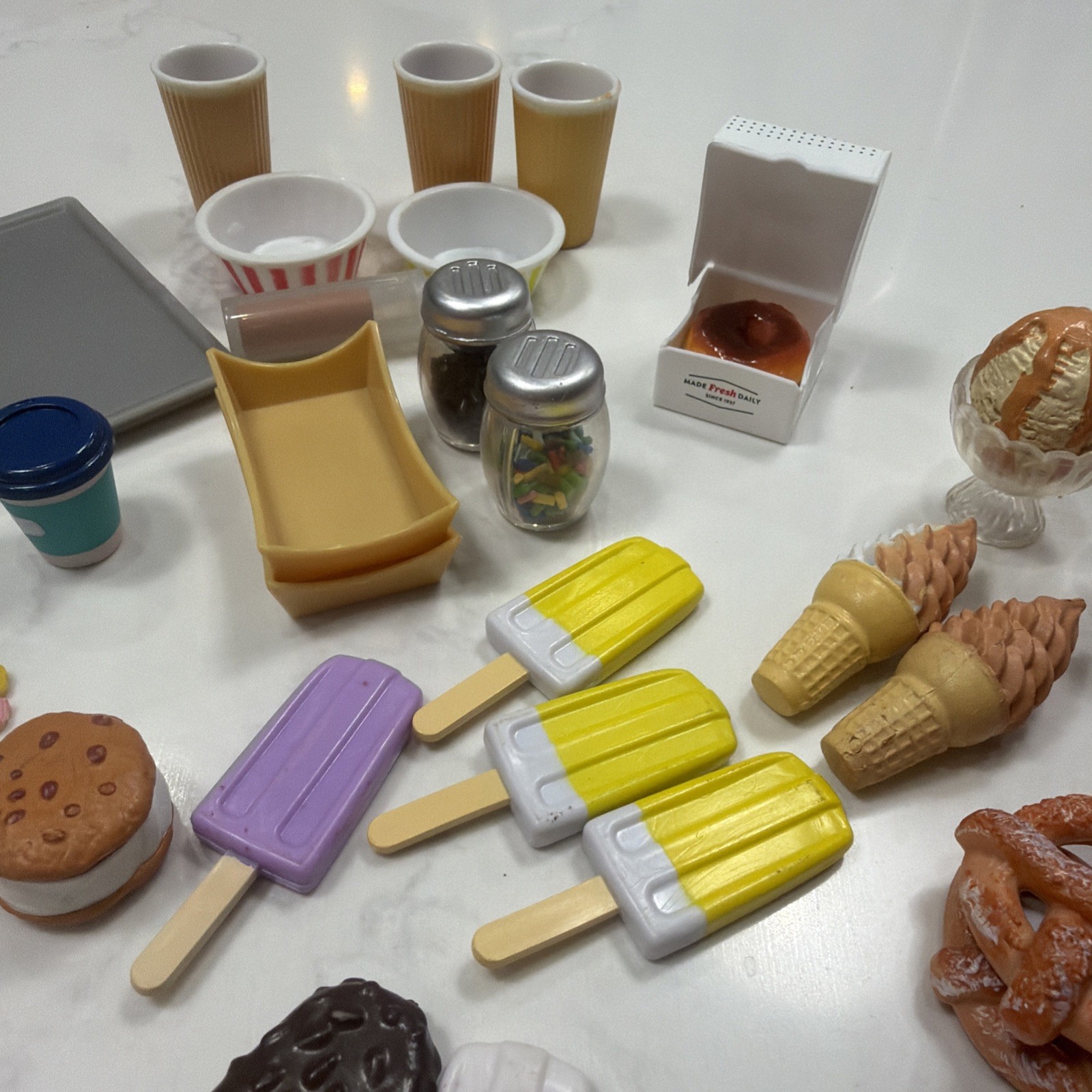 Our Generation Bulk Lot Dessert Ice Cream Donuts Snacks Pretzels