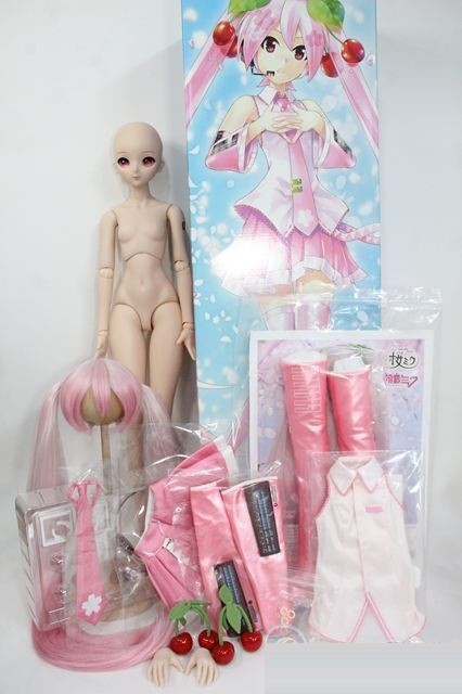 Volks DD Dollfie Dream Sakura Miku 2.0 Hatsune Cherry Dolpa BJD Vocaloid Doll