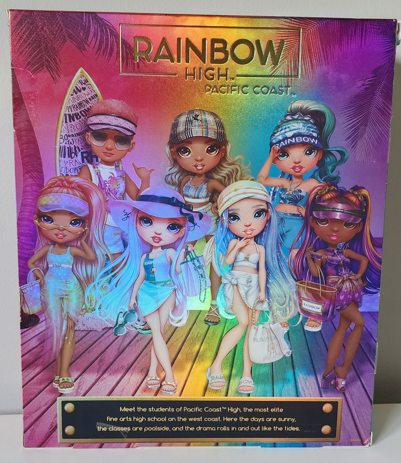 MARGOT DE PERLA Rainbow High Pacific Coast Fashion Doll Opal Pool 578406