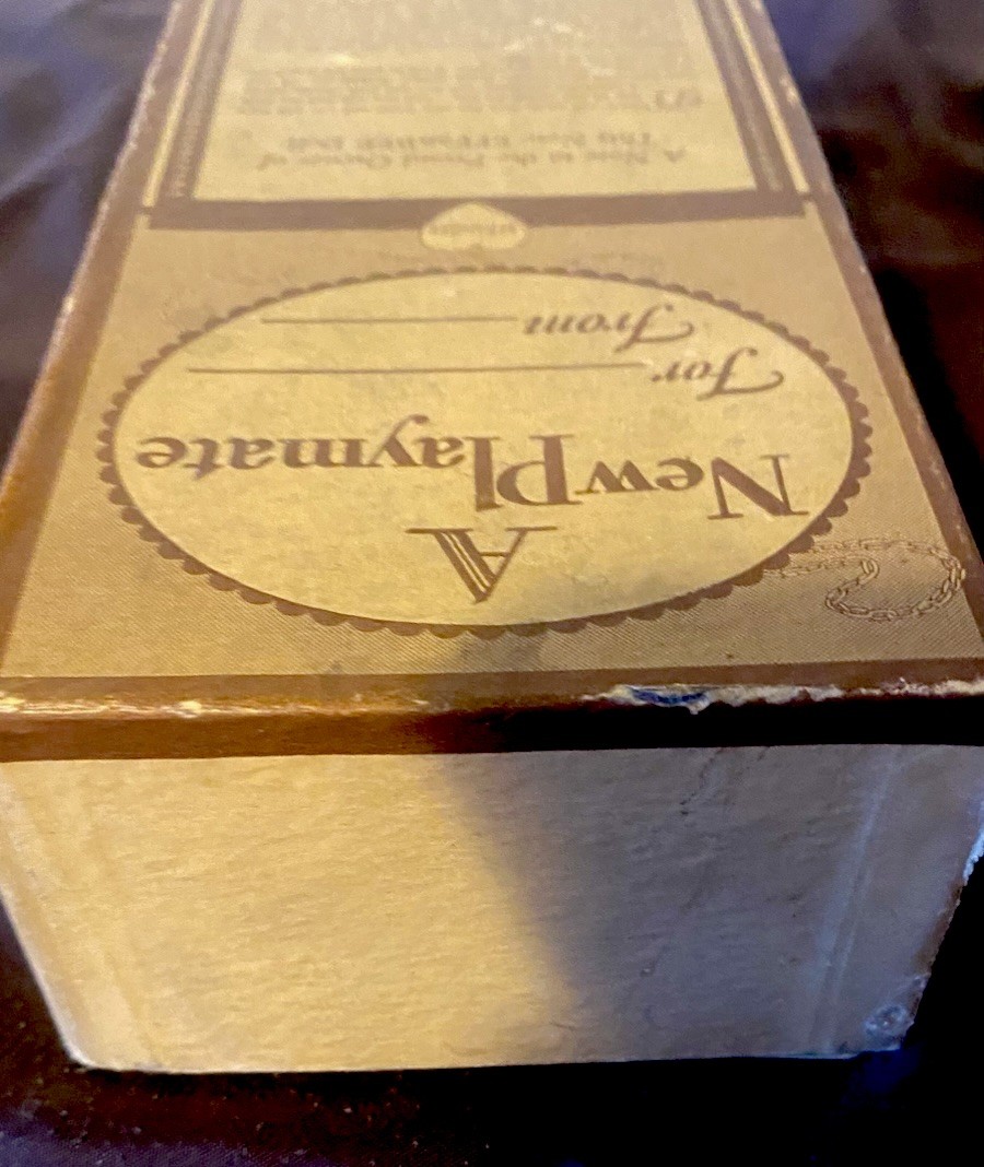 Rare Vintage 1930s Effanbee Patsyette Empty Box Factory Stamp COLORED Variation