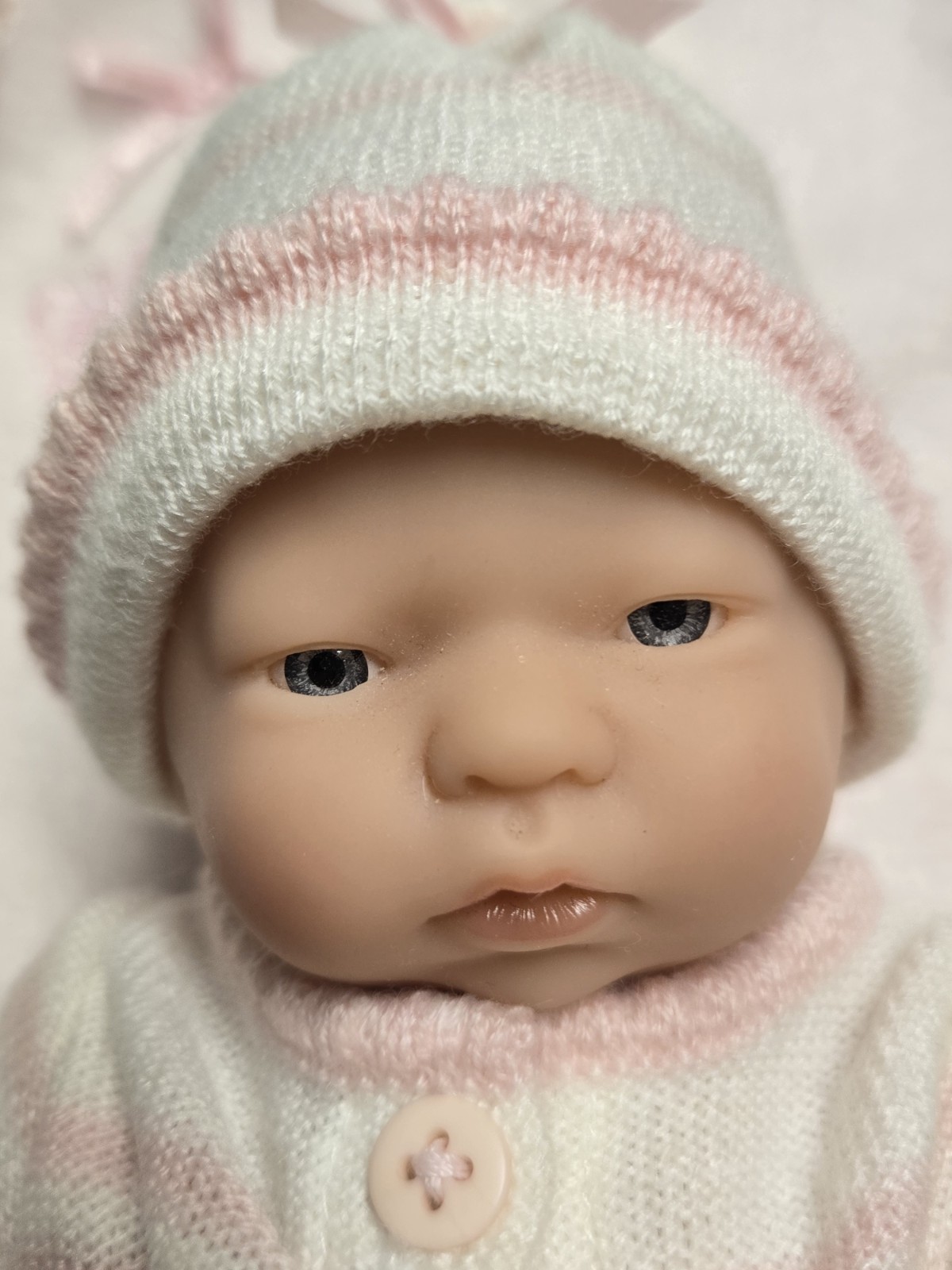 Vintage 1992 For Keeps! Berengeur 9.5″ Baby Girl Doll-Soft Vinyl-In Box #18420