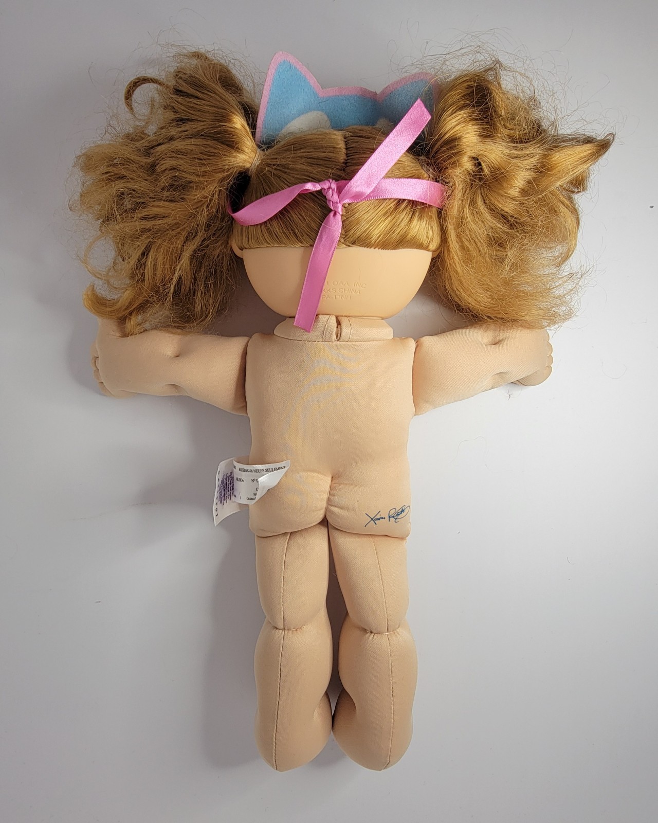 Cabbage Patch Kid 2011 OAA JAKKS PACIFIC Sleepy Time, Glow party doll, freckles