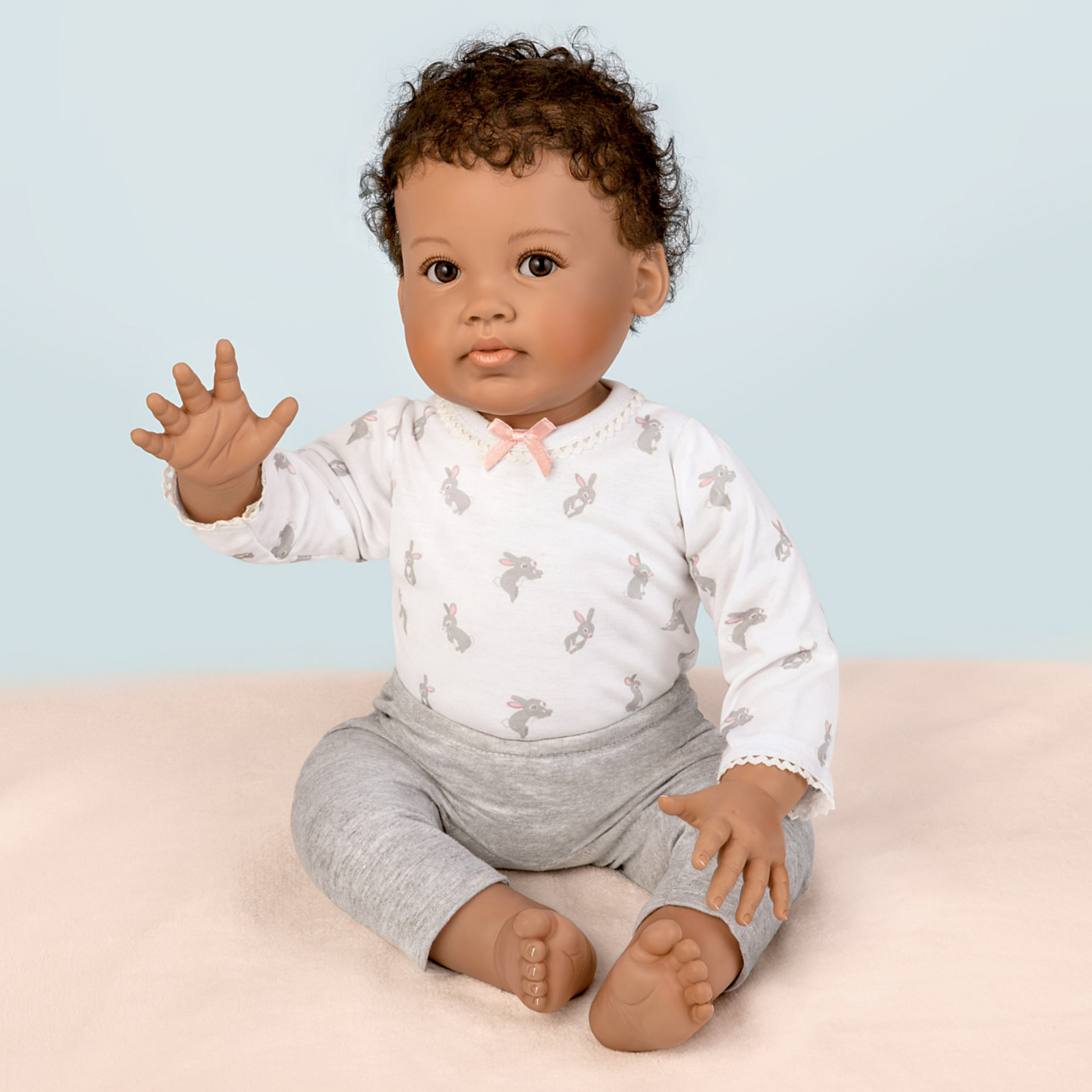 Ashton Drake Paris So Truly Real Baby Doll Photo Contest Winner by Ping Lau