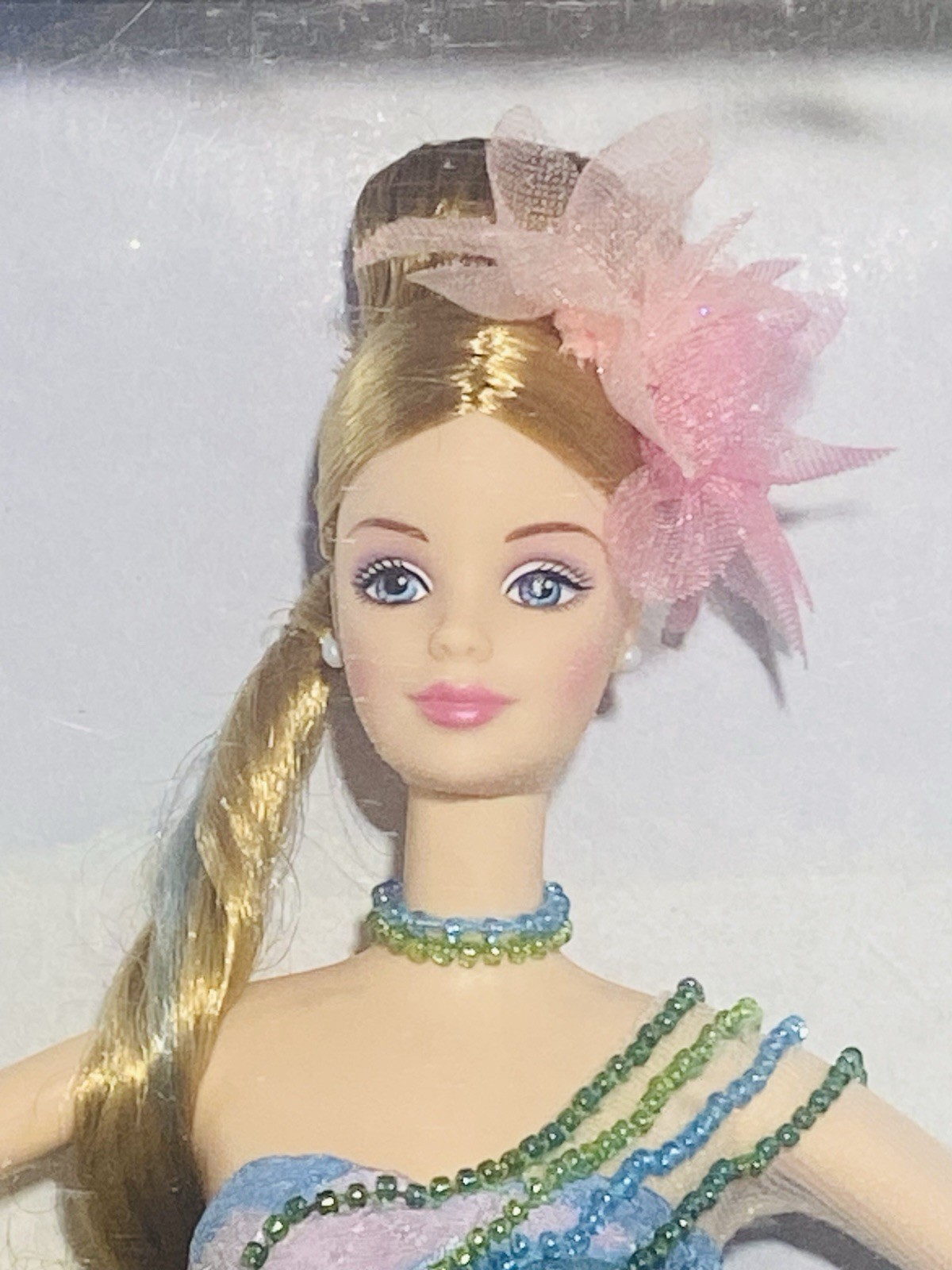 1997 Claude Monet Water Lily Limited Edition Barbie Doll Mattel #17783