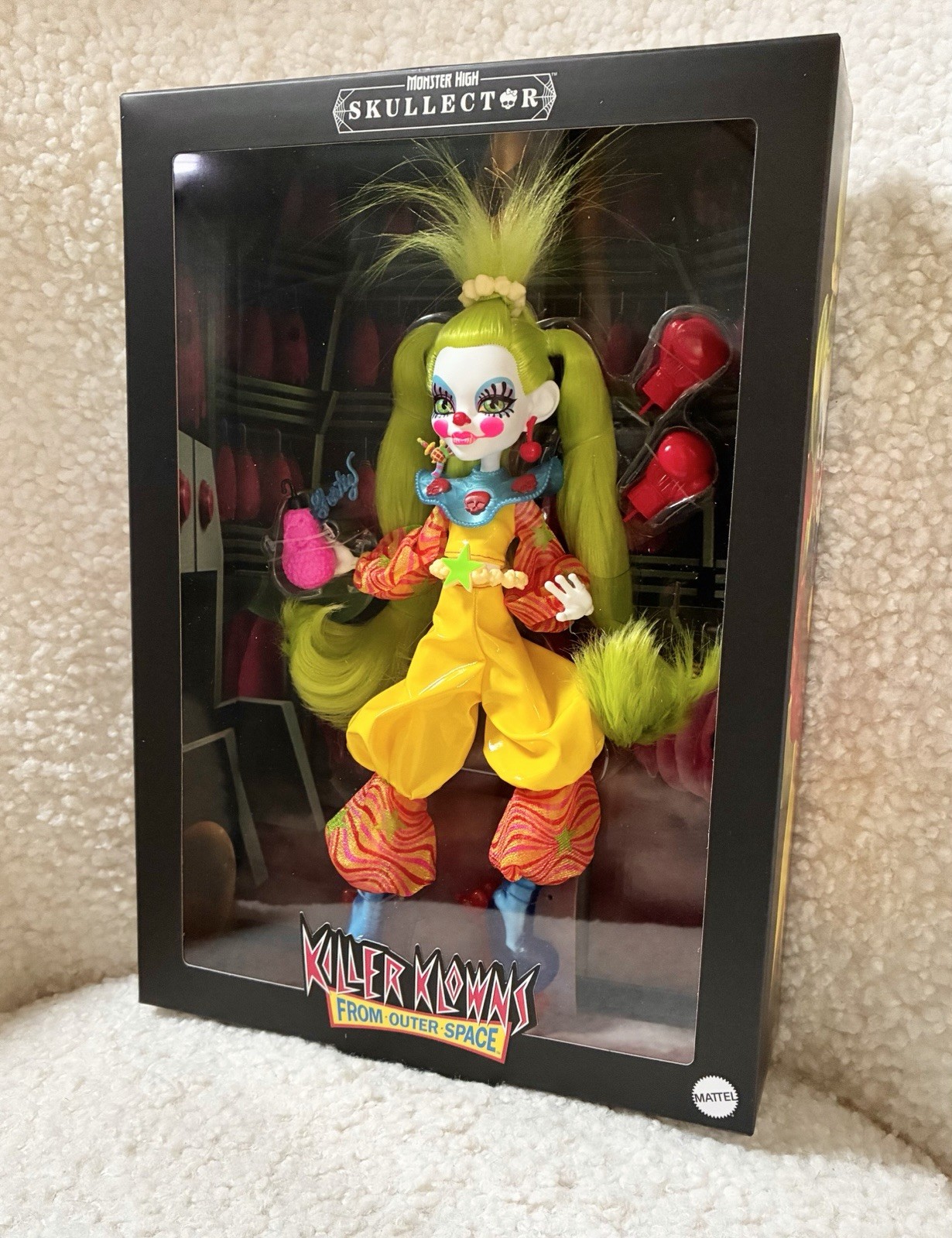 Monster High Skullector Killer Klowns From Outer Space Shorty Fashion Doll BNIB