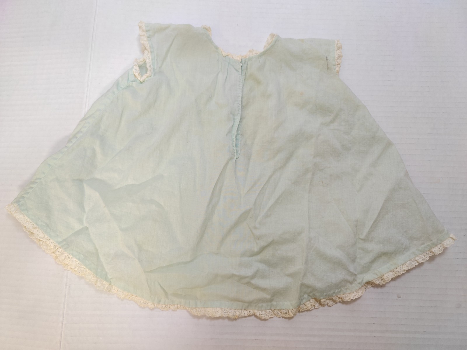 Vintage 1950’s Drink And Wet Blue Sleepy Eyes Brown Hair Baby Doll 19″