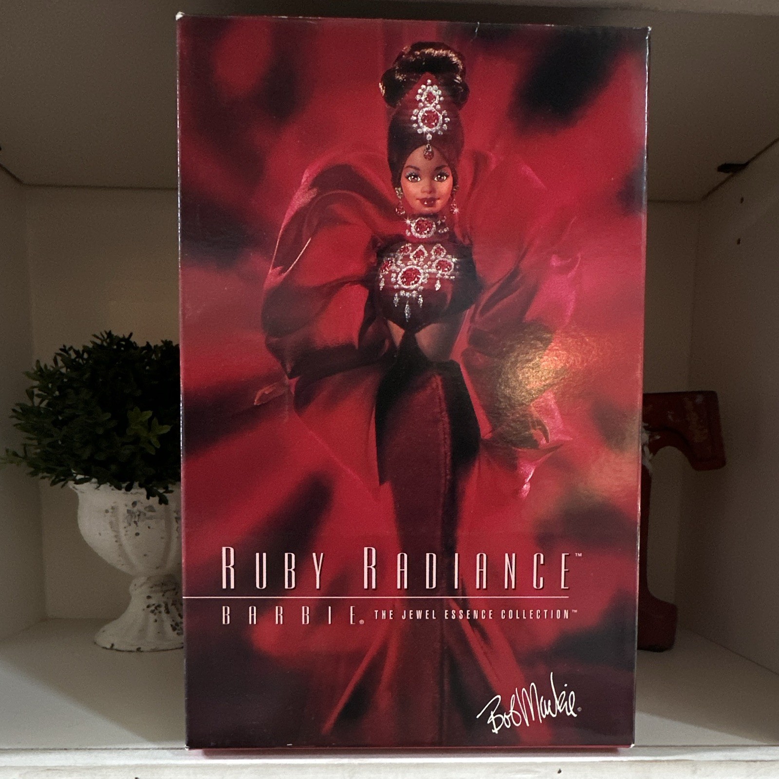 Ruby Radiance Jewel Essence Collection Bob Mackie Barbie Doll 1996 Mattel 15520