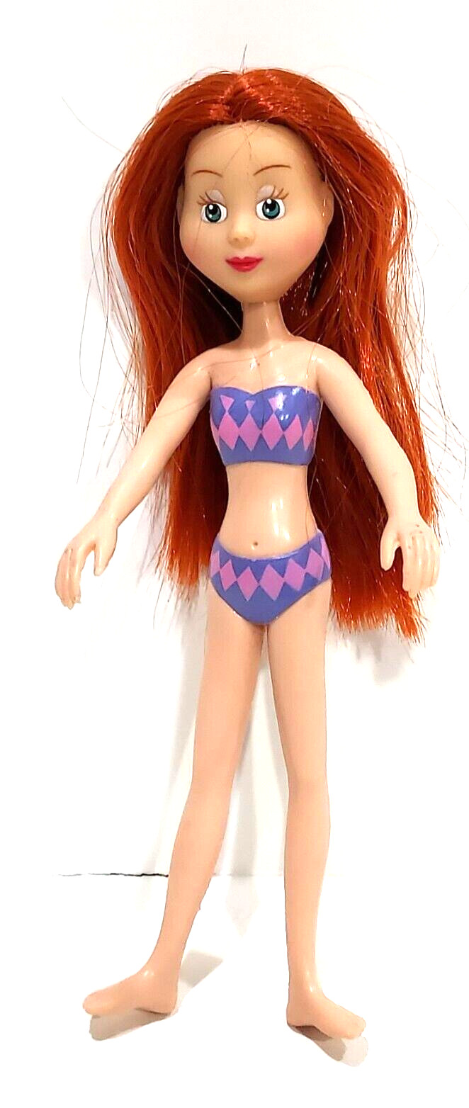 Doll – Our Generation Miniature Bendy Doll Long Straight Red Hair – AS IS