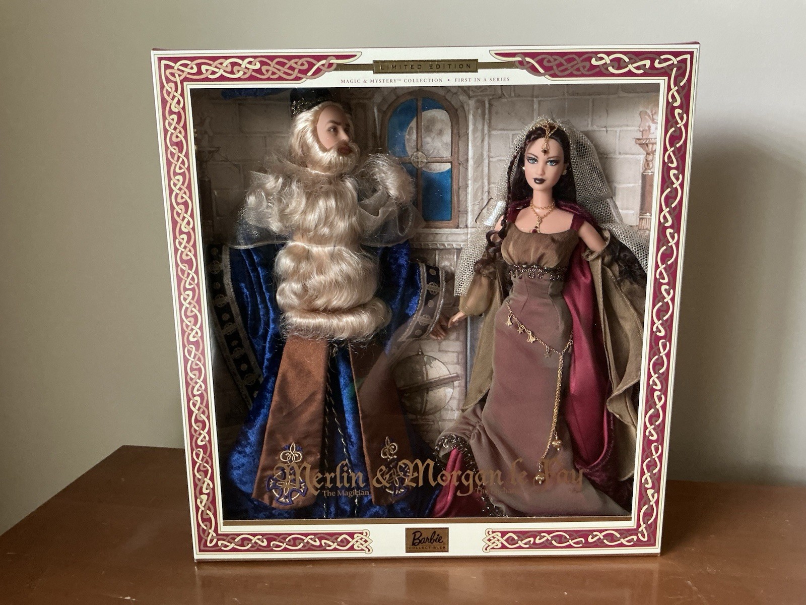Barbie & Ken Merlin & Morgan Le Fay Limited Edition Set Magic & Mystery