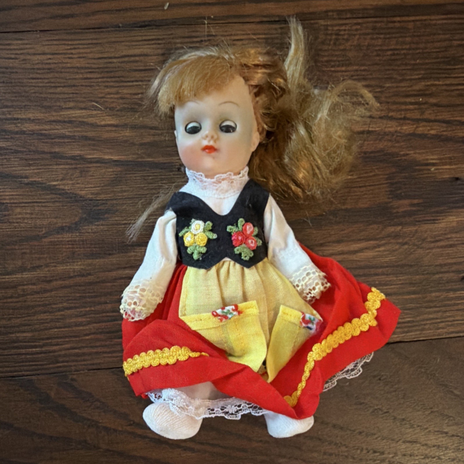 Fashion Doll Blonde Hair Traditional Folk Dress Cultures & Ethnicities Theme