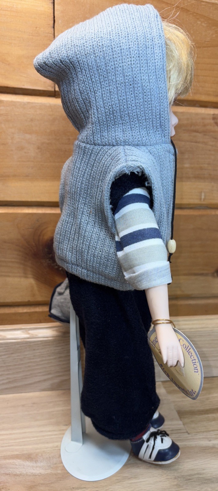 Emerald Doll Collection DAVID Porcelain Doll Boy Item #16051 Rich Imports In 16”