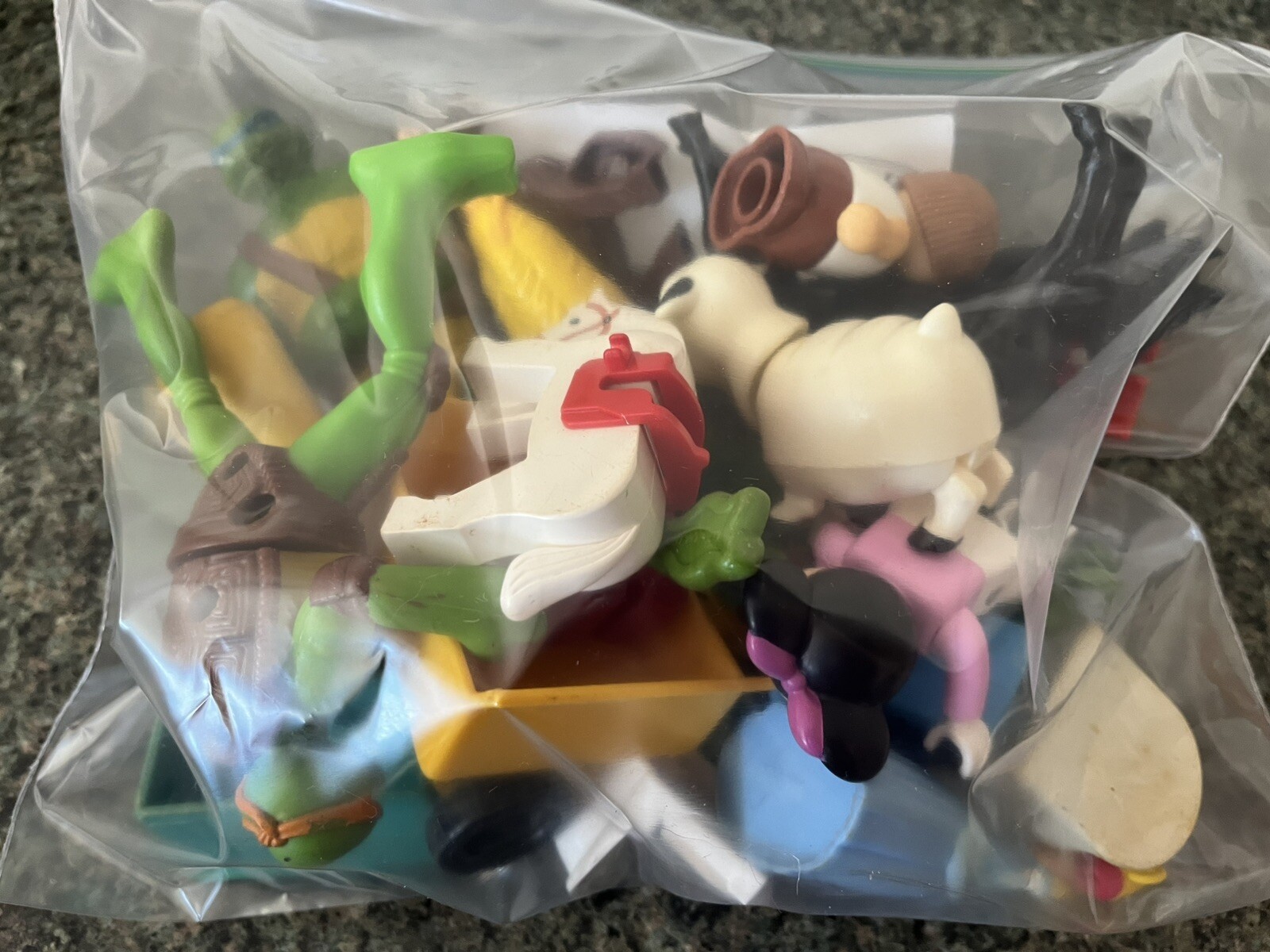 Misc Small Toy Accessories And Mix Lot Random 1 Lb Bag