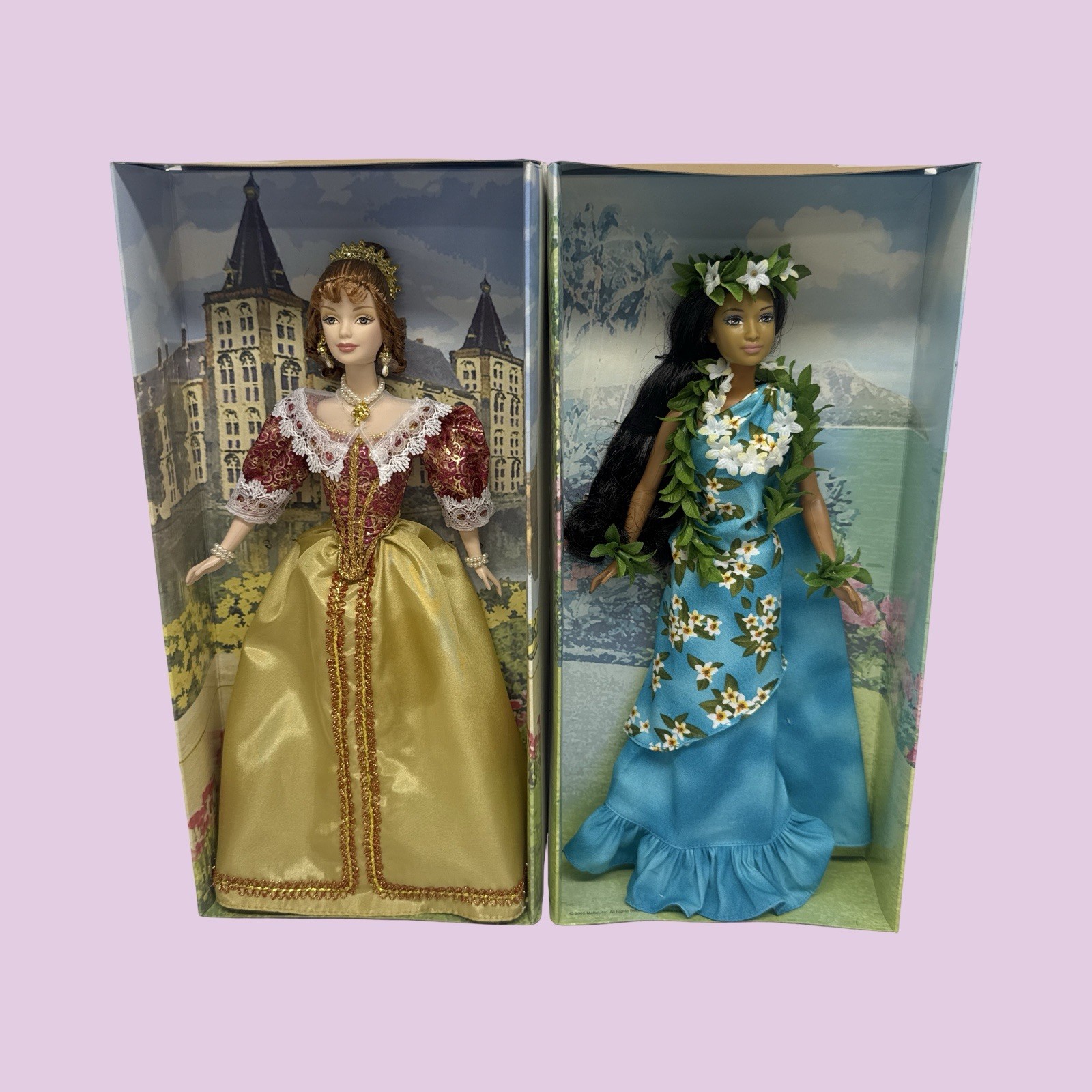 Mattel Dolls of the World Princess of the Pacific Islands & Princess Of Holland