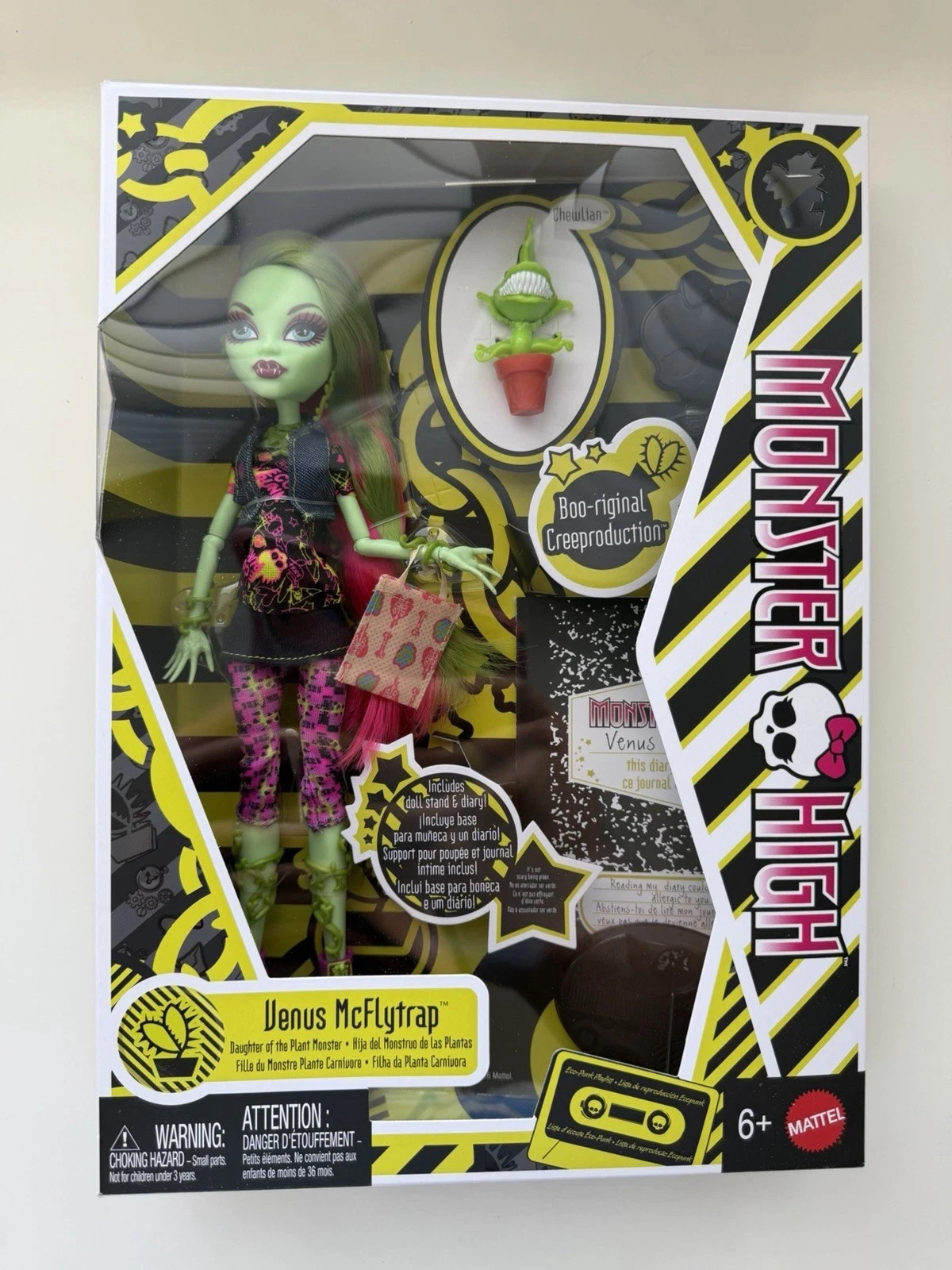 Monster High 2026 Creeproduction Wave 4 Fashion Doll VENUS – In Hand – Free Ship
