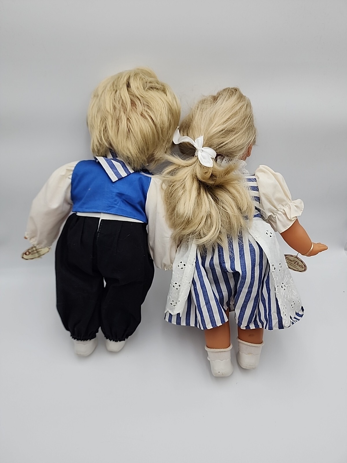 German Liebermann Elegance CE Boy and Girl doll 16” RARE Vintage Toy