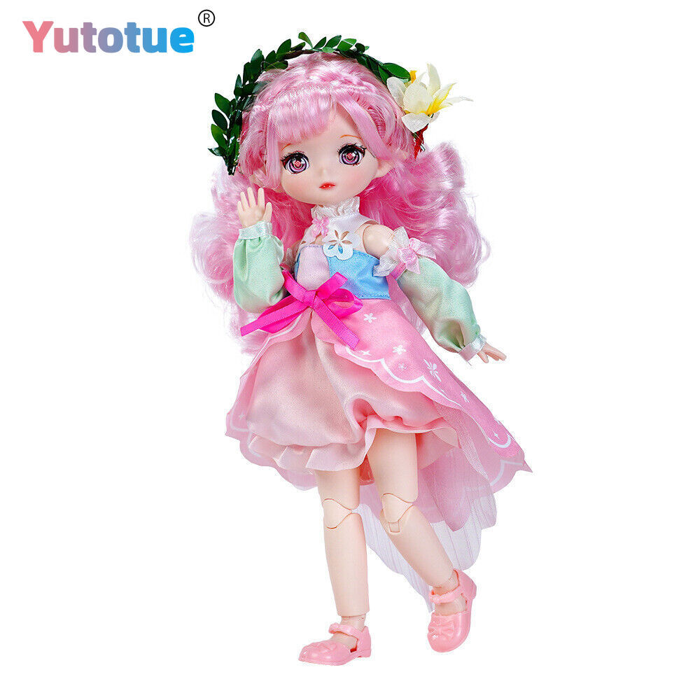 Yutotue 12 in Height Cute Girl Doll Toy Best Gift for Kids Same as picture Doll