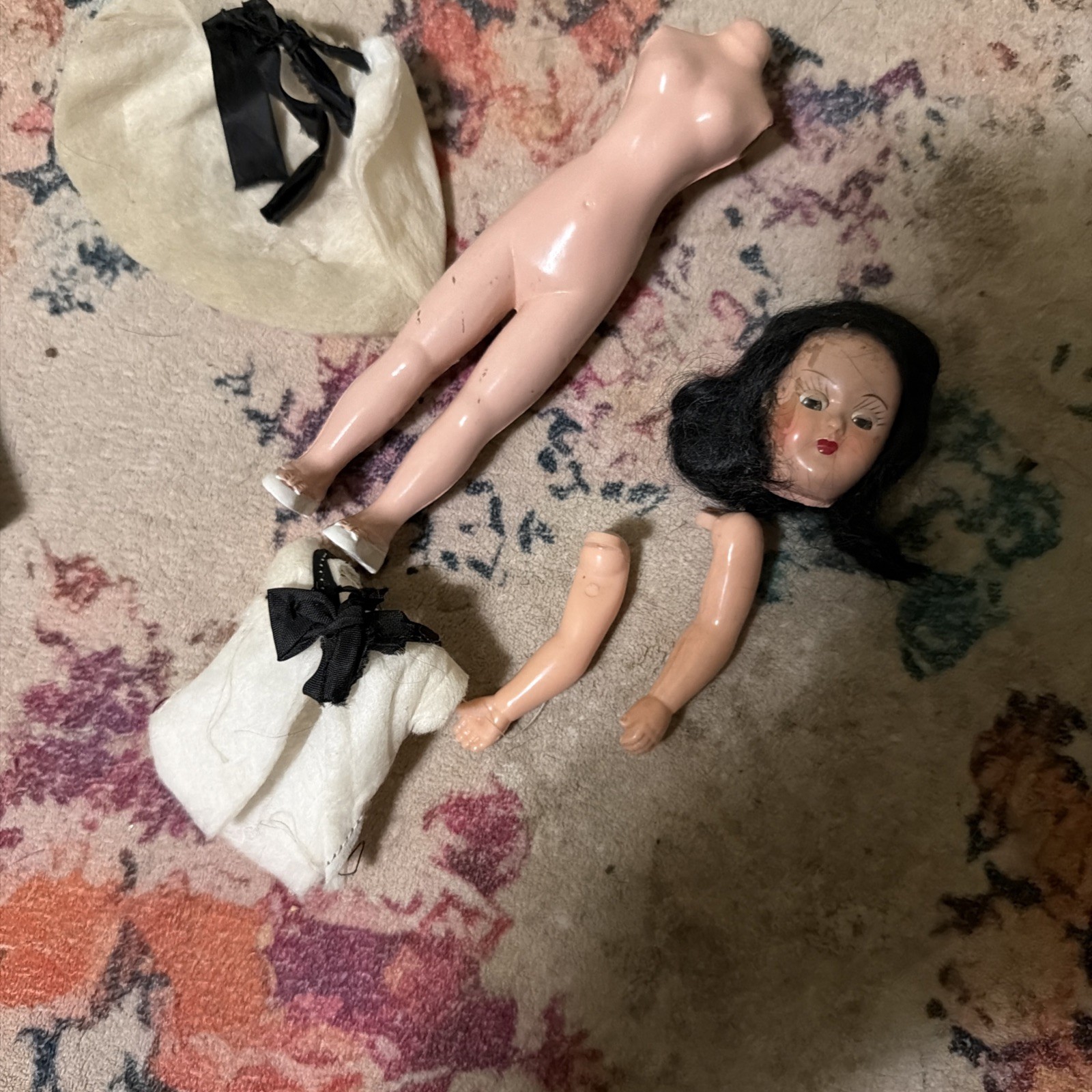 1940’s Vintage Hard Plastic Fashion Dollies