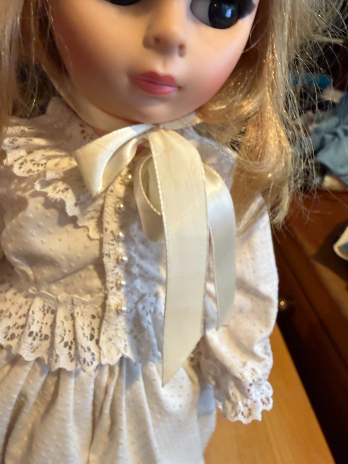 Vintage 1950’s A-E Allied Eastern Rubber Vinyl Fashion Bride Doll 19”H