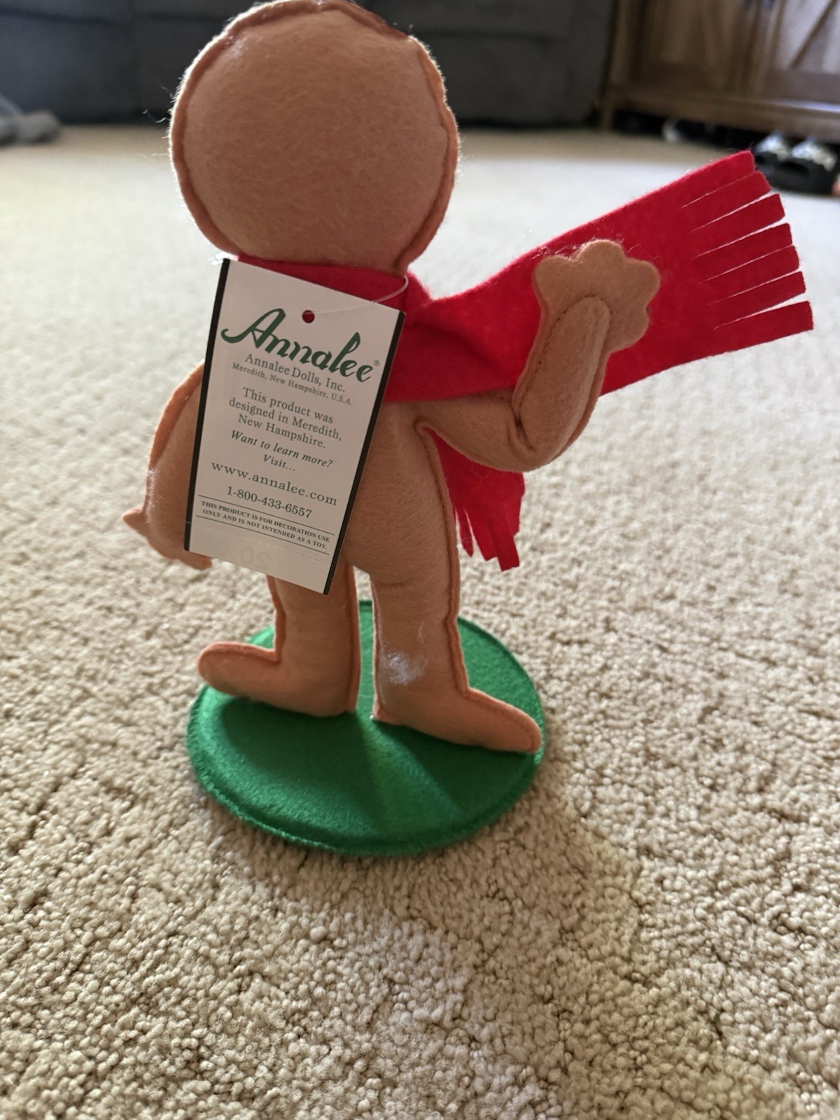 Annalee Ginger Bread Man Doll Figure B42