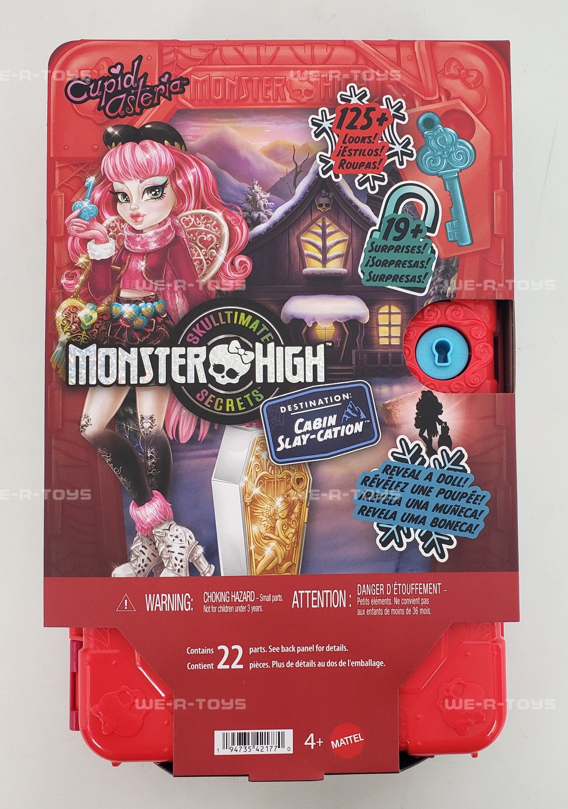 Monster High Skulltimate Secrets Cabin Slay-Cation Cupid Asteria (In Stock Now)